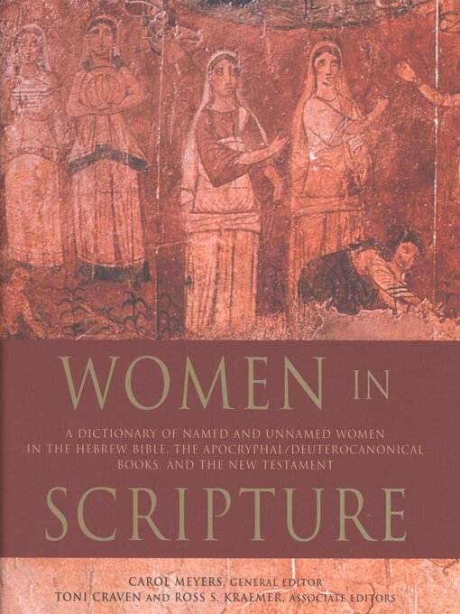 Title details for Women in Scripture by Carol Meyers - Wait list